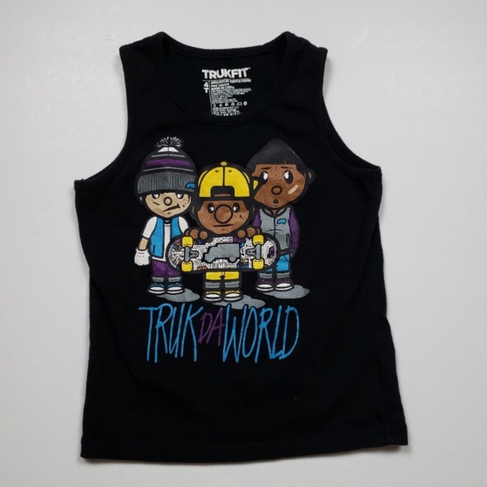 TRUK FIT / 4t skater boy muscle tank